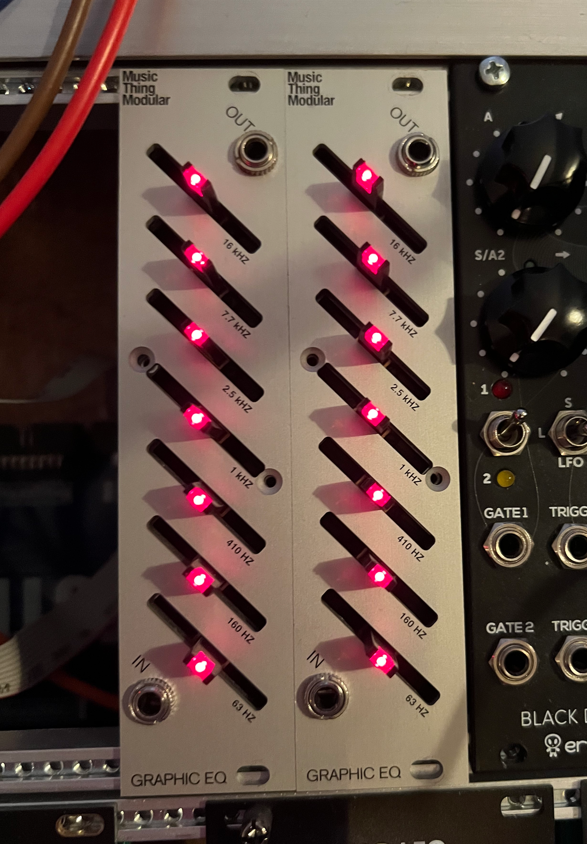 (USED) Music Thing Modular: Graphic EQ (DIY)