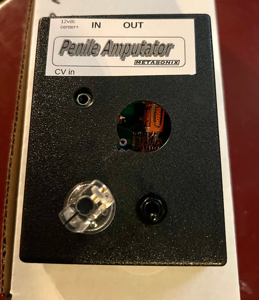 Metasonix - Penile Amputator (black case)