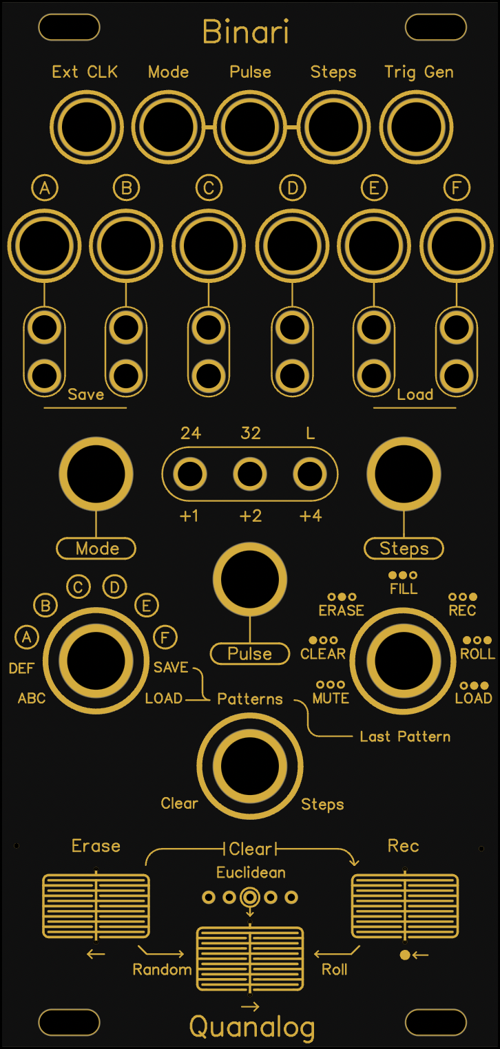 Quanalog - Binari (Advanced Eurorack Sequencer)