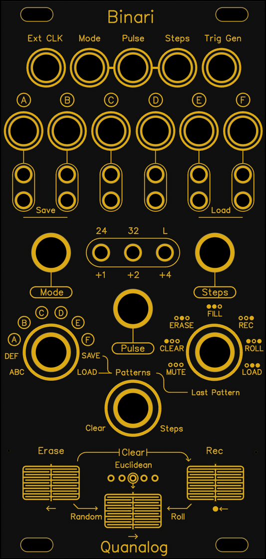 Quanalog - Binari (Advanced Eurorack Sequencer)