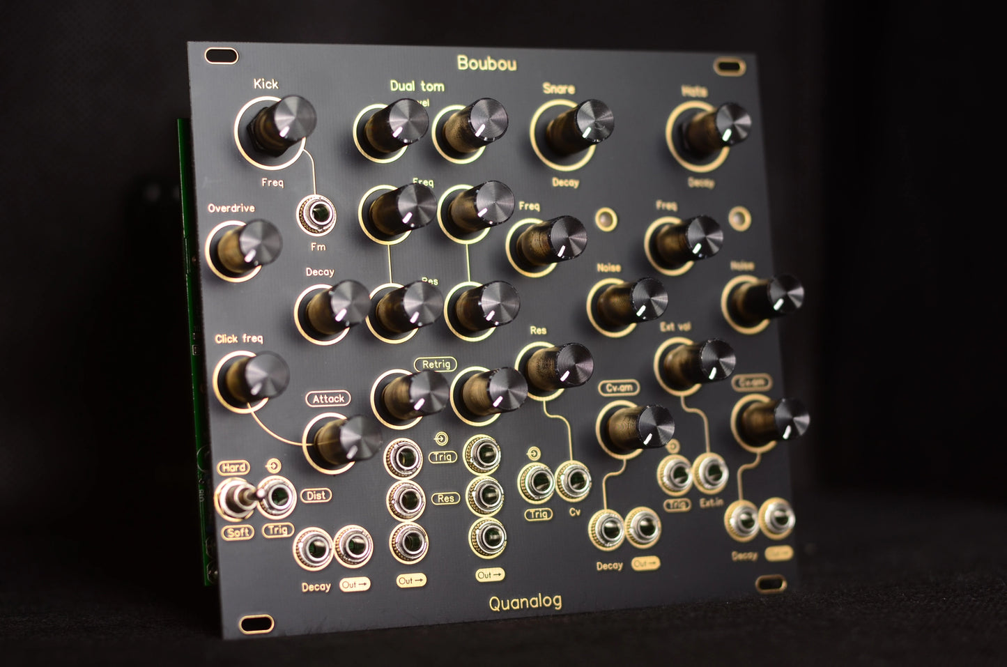 Quanalog - Boubou (5 Voice Drum Synth Module)