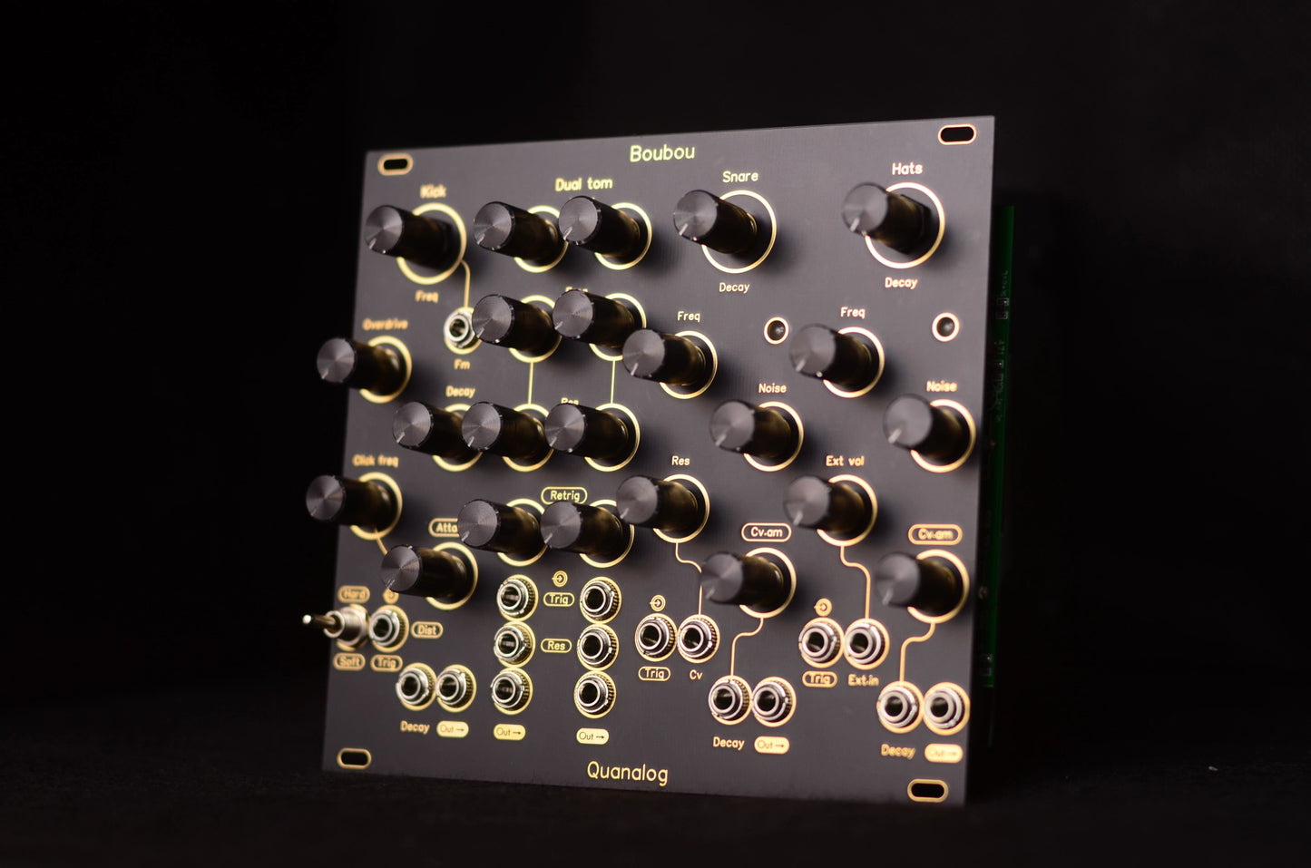Quanalog - Boubou (5 Voice Drum Synth Module)