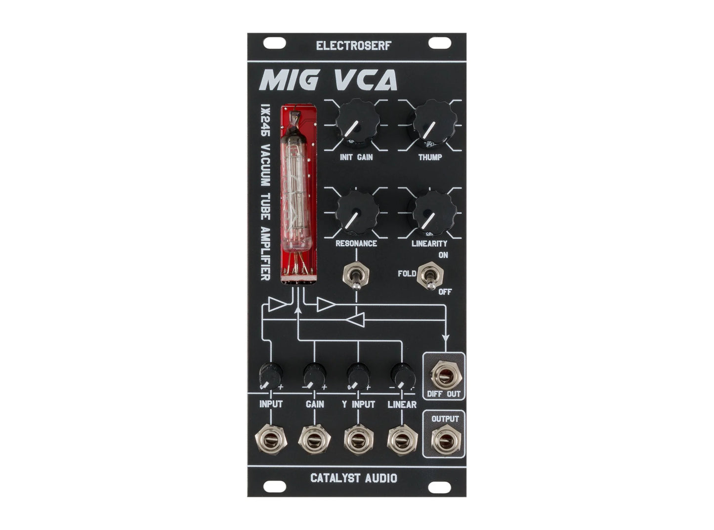 Catalyst Audio -MIG System (Vacuum tube VCO, VCF, VCA, Mixer, VC Noise)