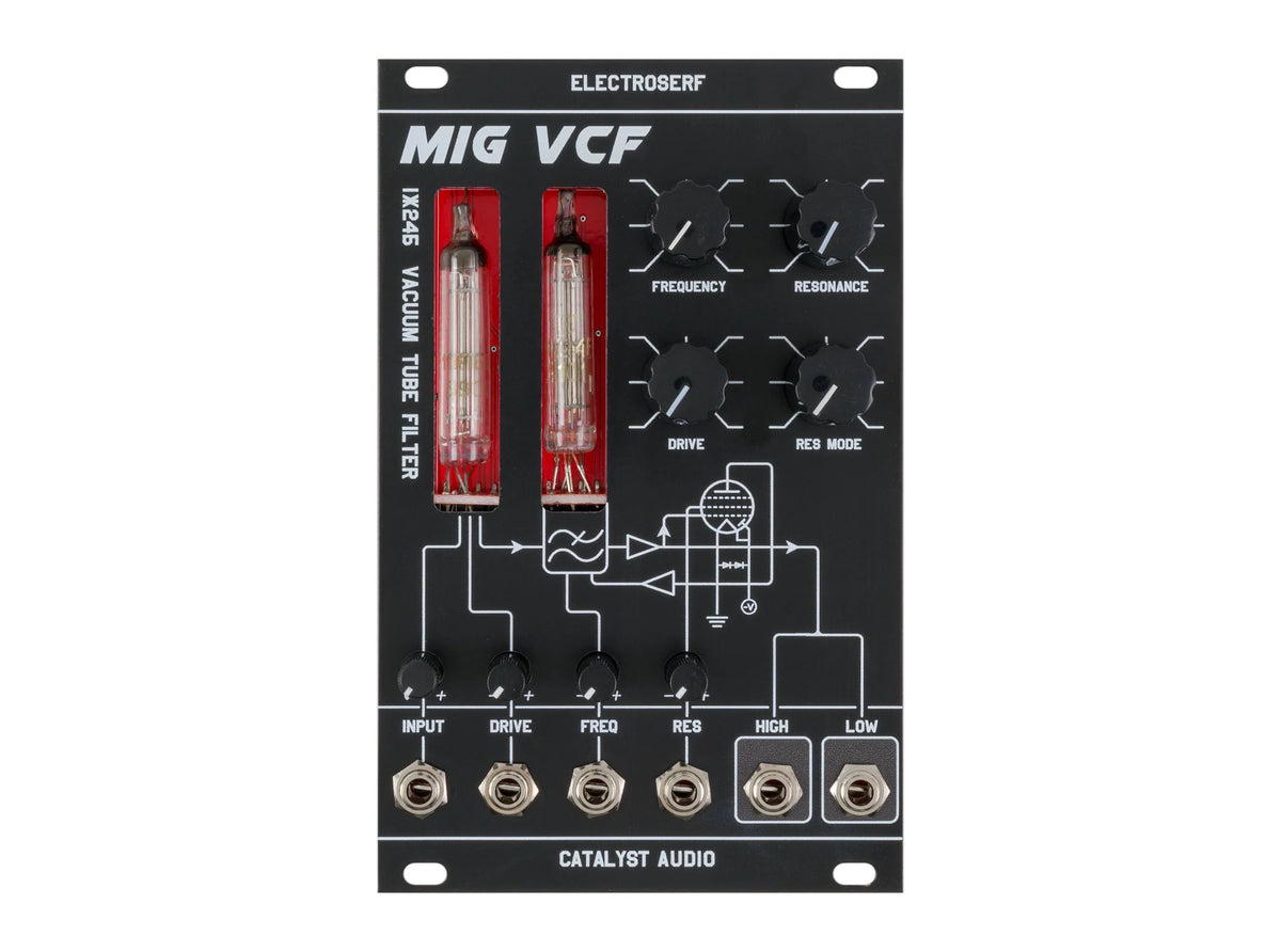 Catalyst Audio -MIG System (Vacuum tube VCO, VCF, VCA, Mixer, VC Noise)