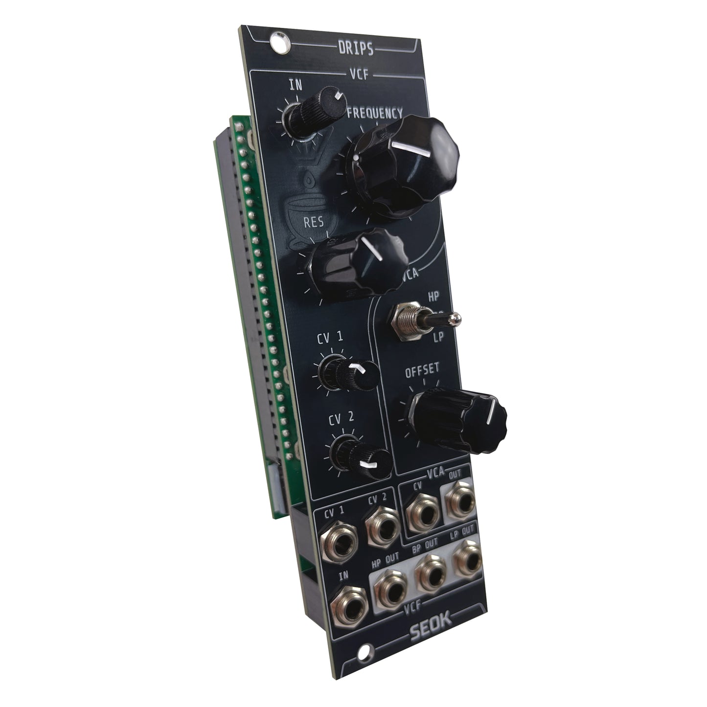 SEOK - Drips (Voltage Controlled Filter with VCA)