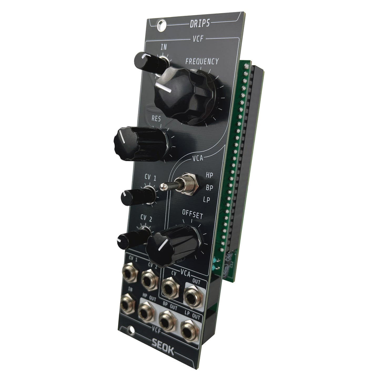 SEOK - Drips (Voltage Controlled Filter with VCA)