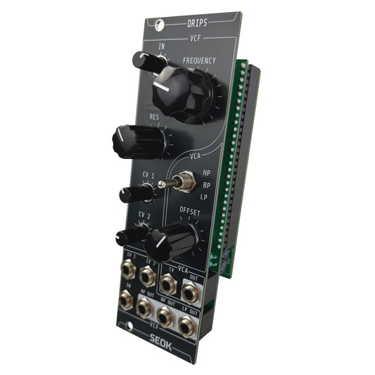SEOK - Drips (Voltage Controlled Filter with VCA)