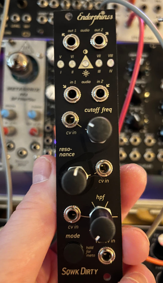 Endorphin.es - Squack Dirty to me (Used- 8 mode zero-delay feedback stereo VCF)