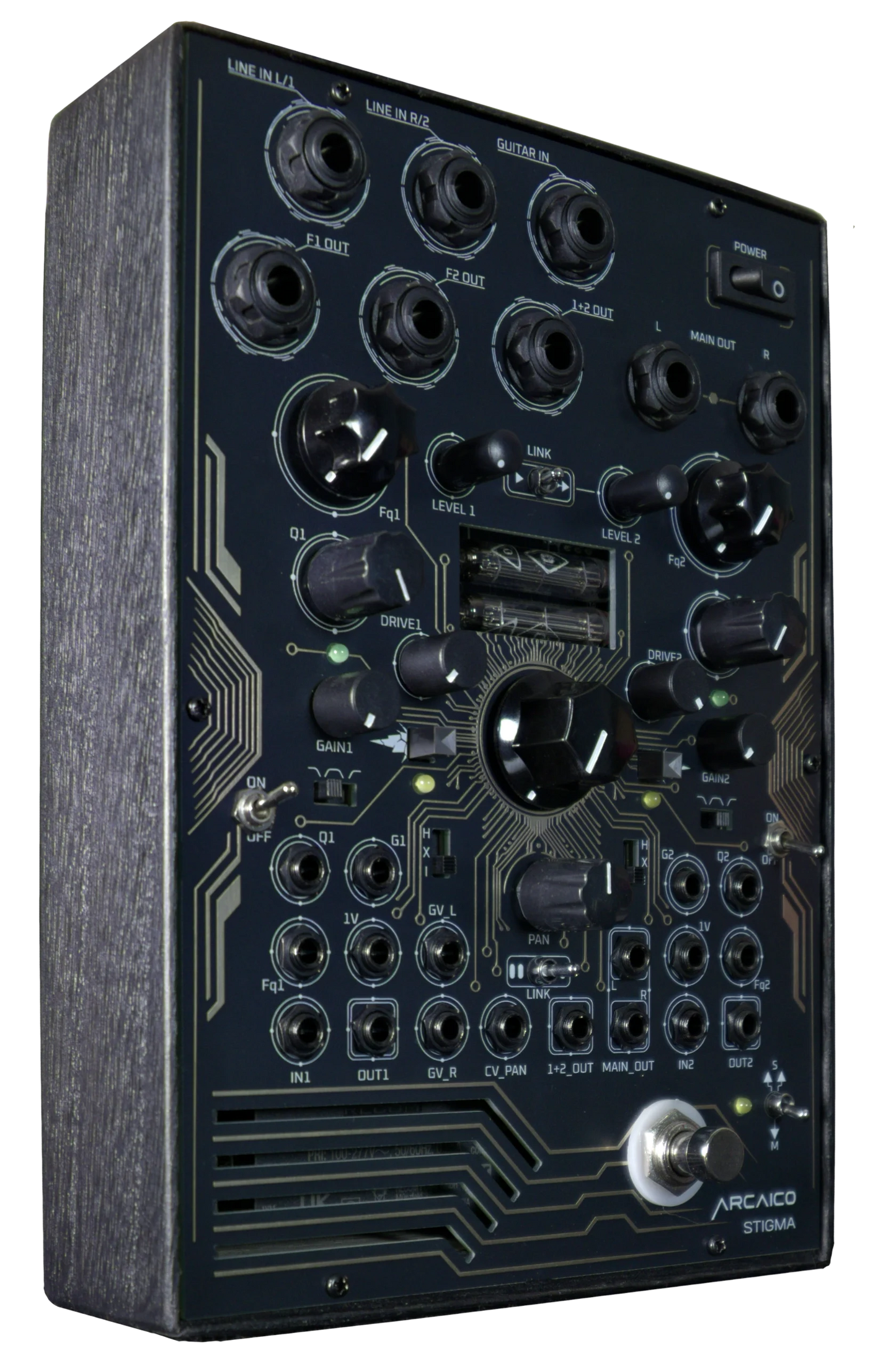 Arcaico - Stigma (Dual Tube Stereo Processor - Desktop/Pedal format)