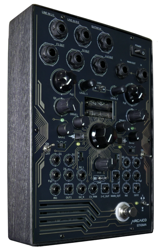 Arcaico - Stigma (Dual Tube Stereo Processor - Desktop/Pedal format)