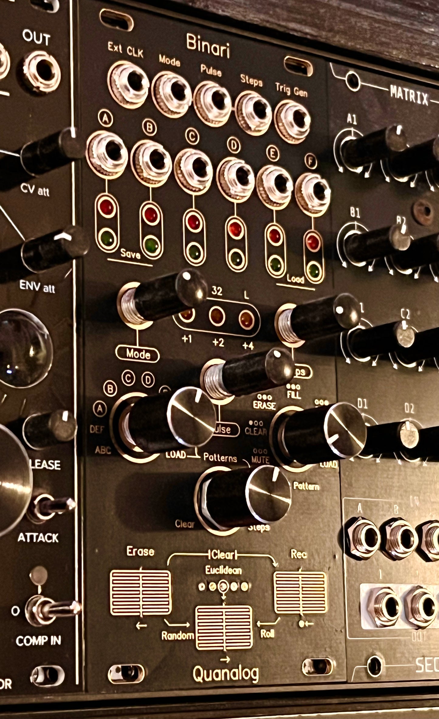 Quanalog - Binari (Advanced Eurorack Sequencer)