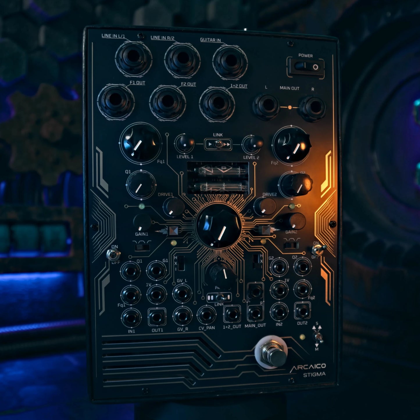 Arcaico - Stigma (Dual Tube Stereo Processor - Desktop/Pedal format)